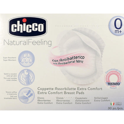 Chicco Coppette Assorbilatte 30 Pezzi