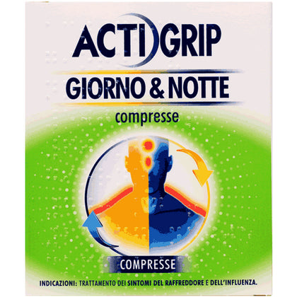 Actigrip Giorno & Notte 12+4 Compresse