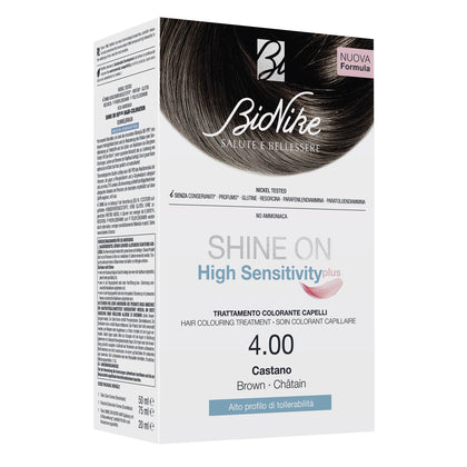 Bionike Shine On High Sensitivity Plus 4.00 Castano