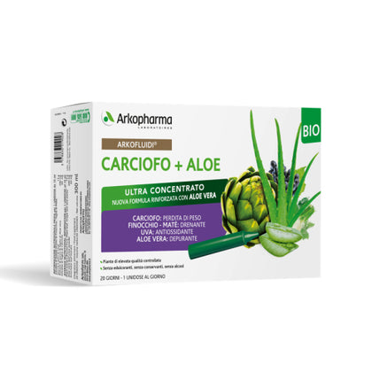 Arkofluidi Carciofo + Aloe 20 Unicadose