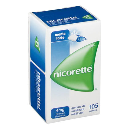 Nicorette 105 Gomme Da Masticare Medicate 4mg Importazione