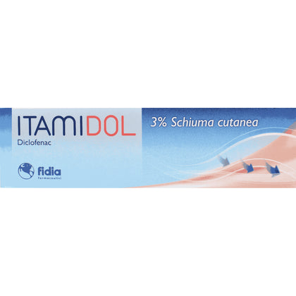 Itamidol Schiuma Cutaneo 50g 3%