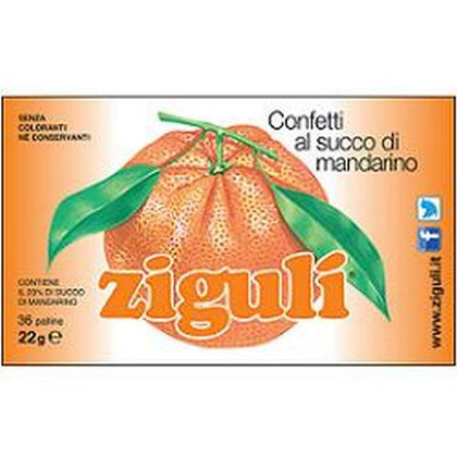 Ziguli Mandarino 36palline 22g