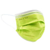Mascherina Chirurgica Bambini Colorata Verde Mela 10 Pezzi