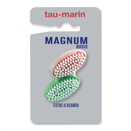 Tau Marin Magnum Testina Ricambio Morbida 2 Pezzi