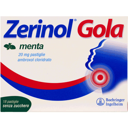 Zerinol Gola Menta 18past 20mg