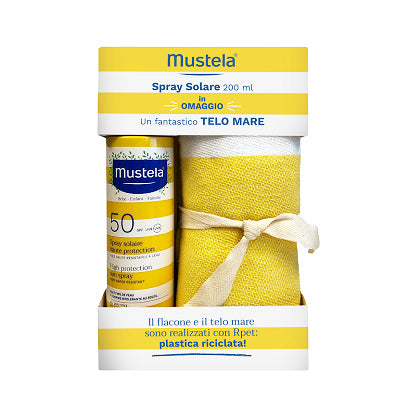 Mustela Spray Latte Solare SPF50 + Telo Mare
