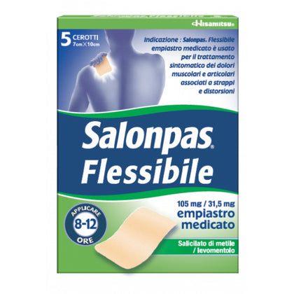 Salonpas Flessibile 105 Mg/31,5 Mg 5 Cerotti