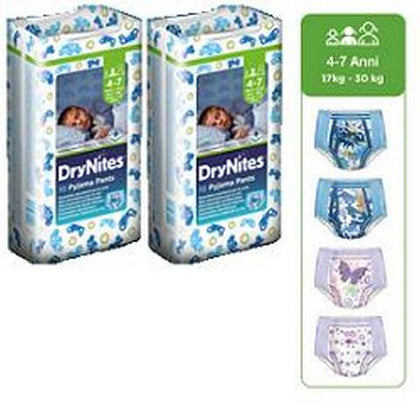 Huggies Drynites Girl4/7an 10p