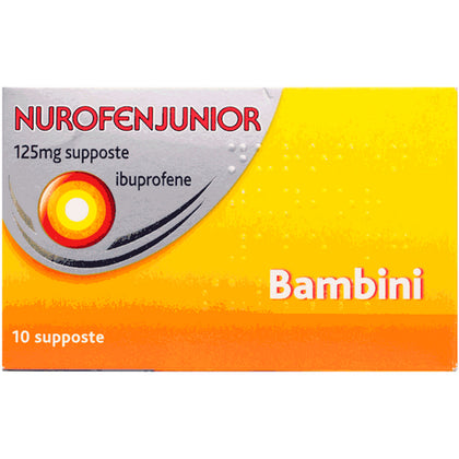 Nurofenjunior 10 Supposte 125mg