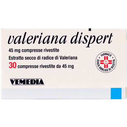 Valeriana Dispert 30 Compresse Rivestite 45mg