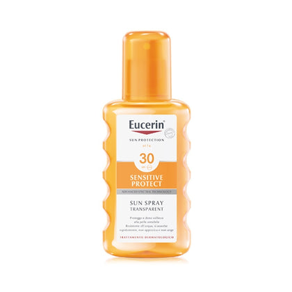 Eucerin Sensitive Protect Sun Spray Transparent SPF30 200Ml