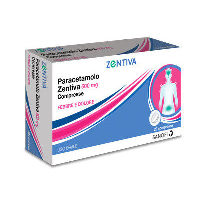 Paracetamolo Zentiva 500mg 20 Compresse