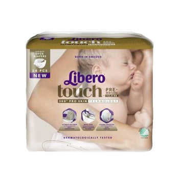 Libero Touch Prematuri 24pezzi