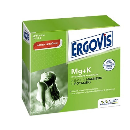 Ergovis Magnesio Potassio Senza Zucchero 20 Buste 5g