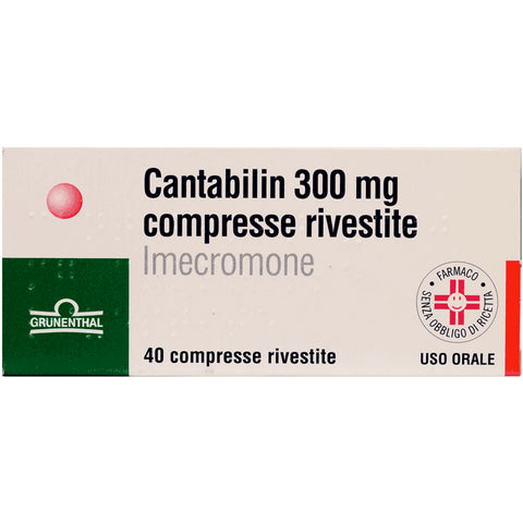 Cantabilin 40 Compresse Riv 300mg