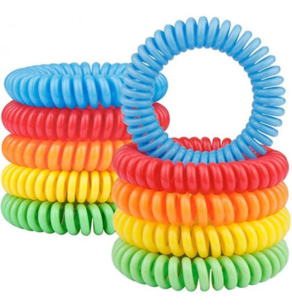 Sella Braccialetti Anti Zanzare Alla Citronella 5 Pezzi