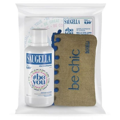 Saugella Be You Dermoliquido Ph 3,5 500ml + Pochette