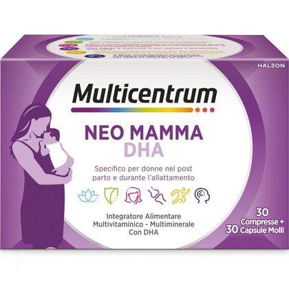 Multicentrum Neo Mamma Dha 30 Compresse + 30 Capsule Molli