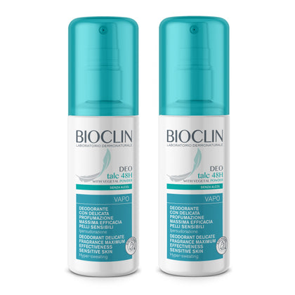 Bioclin Deo Talc 48h Vapo 2x100ml