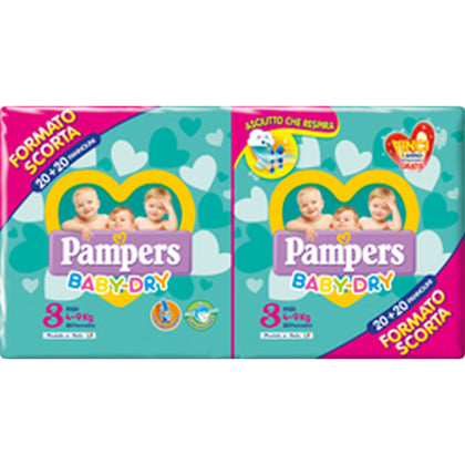 Pampers Bd Duo Downcount M 40p