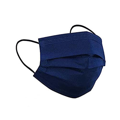 Mascherina Chirurgica Colorata Blu Jeans 10 Pezzi