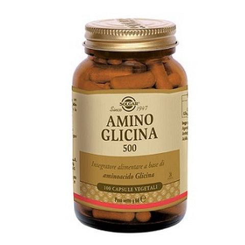 Amino Glicina 500 100 Capsule Veg