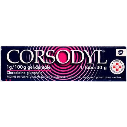 Corsodyl Gel Dentale 30g 1g/100g
