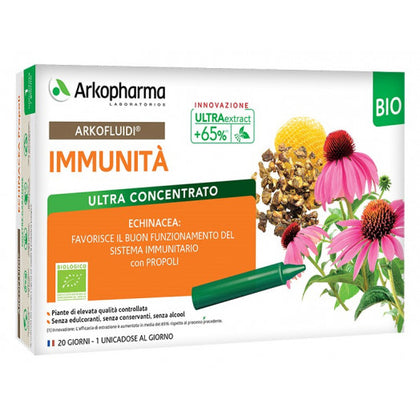 Arkofluidi Immunita' Bio 20 Flaconcini