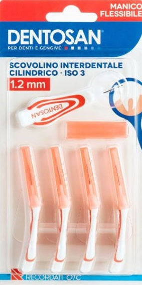 Dentosan Scovolino 1,2mm Rosso