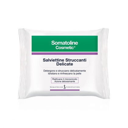Somatoline Cosmetic Salviette Struccanti 20 Pezzi