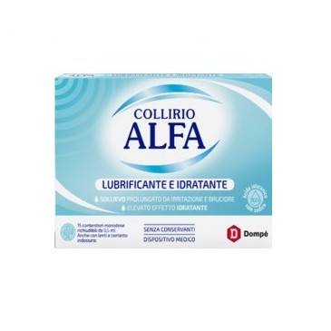 Collirio Alfa Lubricante Idratante 15 Flaconcini