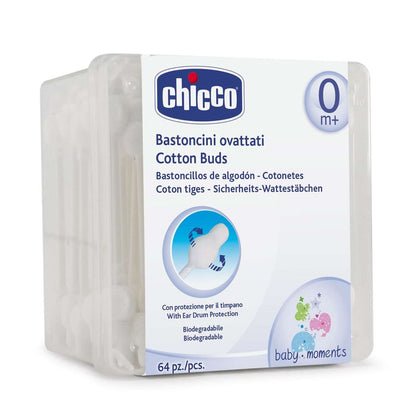 Chicco Bastoncini Ovattati 64 Pezzi