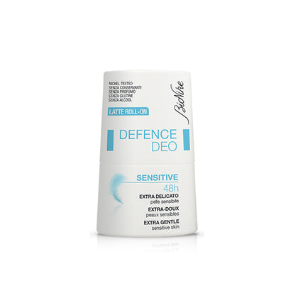 Bionike Defence Deo Sensitive 48h Latte Roll On 50Ml