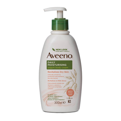 Aveeno  Crema Corpo Yogurt Miele Albicocca 300Ml