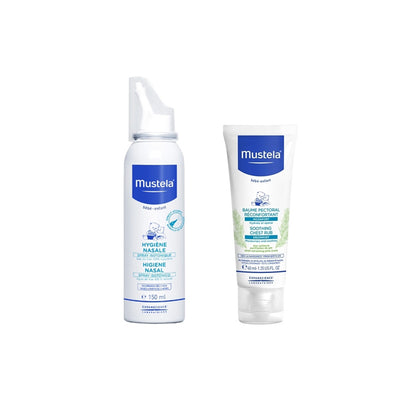 Mustela Spray Isotonico + Crema Massaggio Balsamica