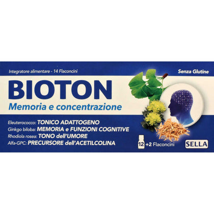 Bioton Memo Concentrazione 14 Flaconcini