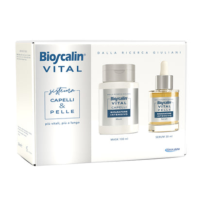 BIOSCALIN VITAL SISTEMA CAPELLI E PELLE MASCHERA + SIERO