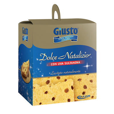 Giusto Dolce Natalizio Con Uva Sultanina 300g