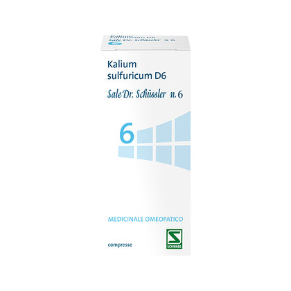 Sale Dr Schussler N.6 Kalium Sulfuricum 200 Compresse