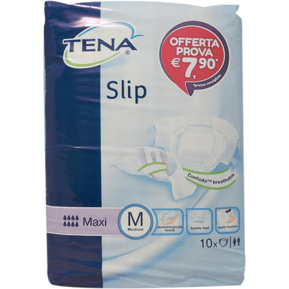 Tena Slip Maxi Pannoloni M 10 Pezzi