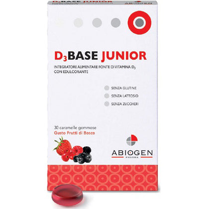 D3 Base Junior 30 Caramelle Frutti Di Bosco