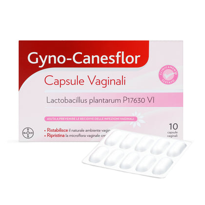 Gynocanes-flor 10 Capsule Vaginali