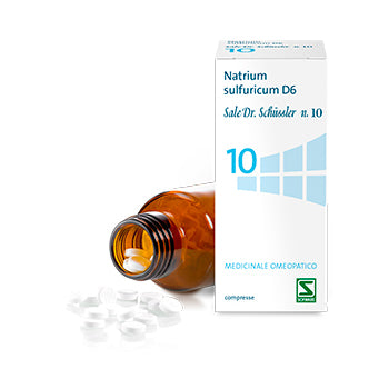 Sale Dr Schussler N.10 Natrum Sulfuricum D6 200 Compresse