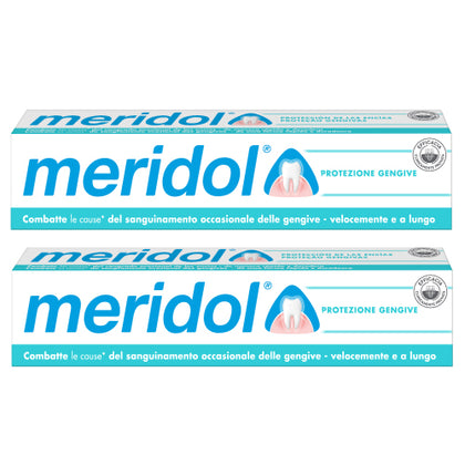 Meridol Dentifricio Protezione Gengive 2x75ml
