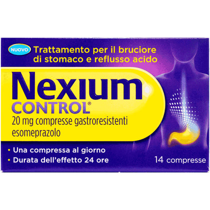 Nexium Control 14 Compresse 20 Mg Gastroresistenti