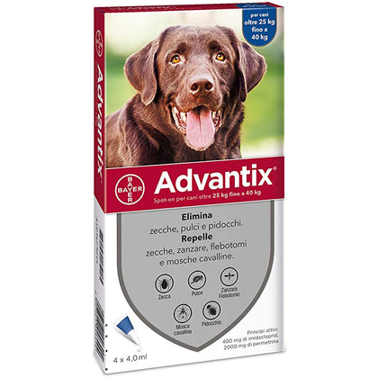 Advantix Spot On Cani 25-40kg 6 Pipette 4ml