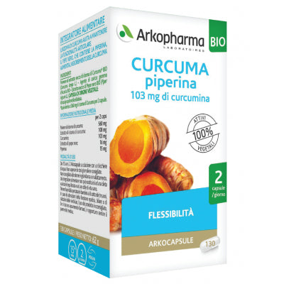 Arkocapsule Curcuma + Piperina Bio 130 Capsule