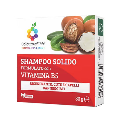 Colours Of Life Shampoo Solido Vitamina B5 80gColours Of Life Shampoo Solido Vitamina B5 80g