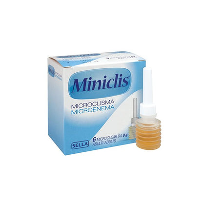 Miniclis Microclismi Adulti 6 Pezzi